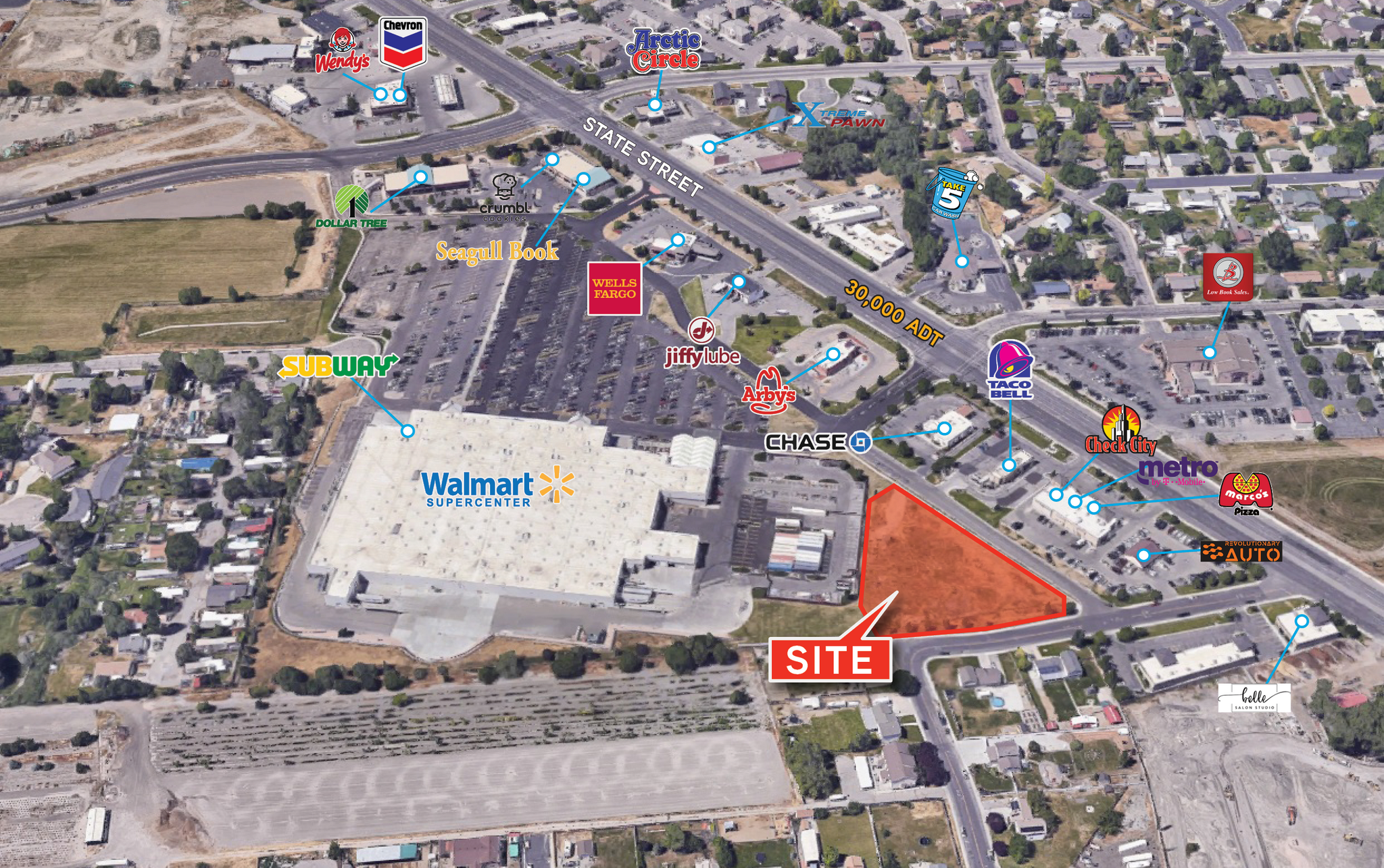 564 W 550 N, Lindon, UT for lease Aerial- Image 1 of 3