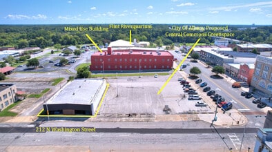 212 N Washington St, Albany, GA - AERIAL  map view - Image1