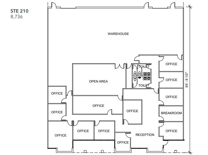 720 F Ave, Plano, TX for lease Floor Plan- Image 1 of 1