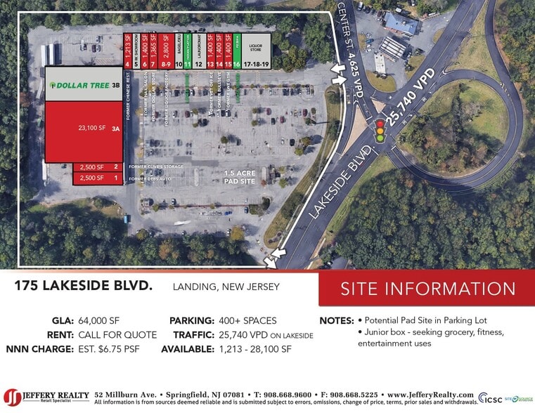 175 Lakeside Blvd, Landing, NJ for lease - Building Photo - Image 2 of 2