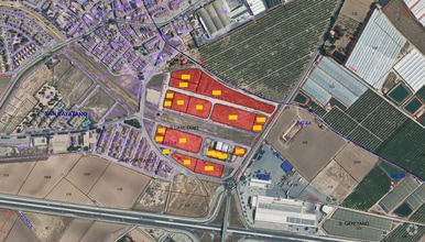 Torre-Pacheco, MUR - AÉRIEN  Vue de la carte