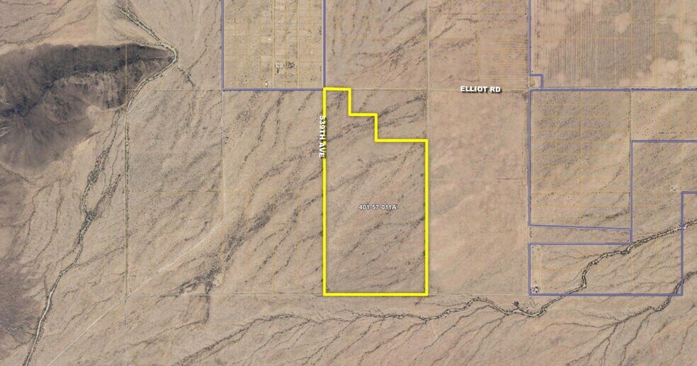 539th Avenue & Elliot Rd, Buckeye, AZ à vendre - Photo du bâtiment - Image 1 de 5