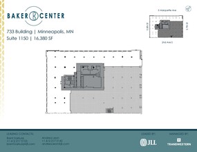 733 Marquette Ave, Minneapolis, MN à louer Plan d’étage- Image 1 de 1