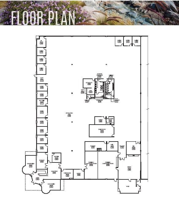 6261 Katella Ave, Cypress, CA à louer Plan d’étage- Image 1 de 2