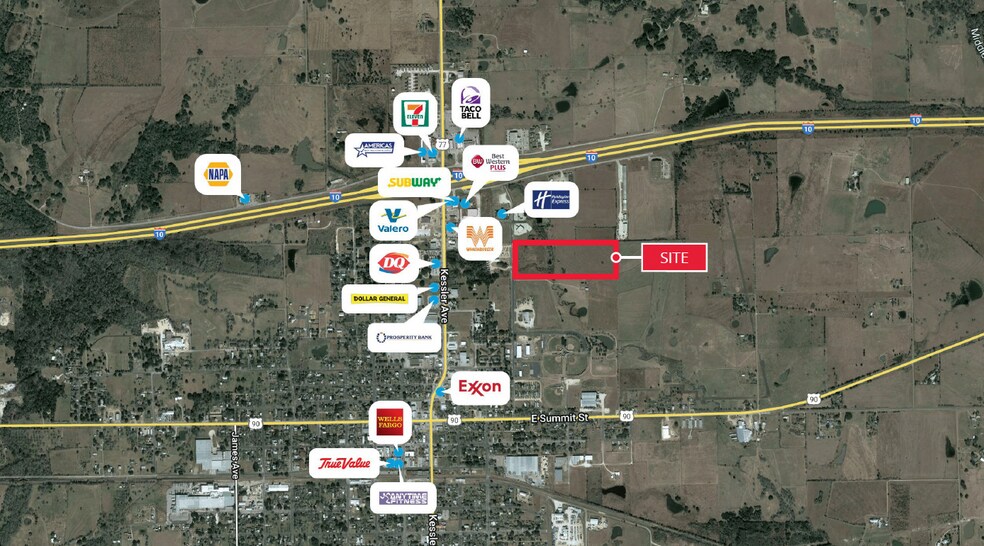 East Ave, Schulenburg, TX à vendre - Photo du bâtiment - Image 3 de 4