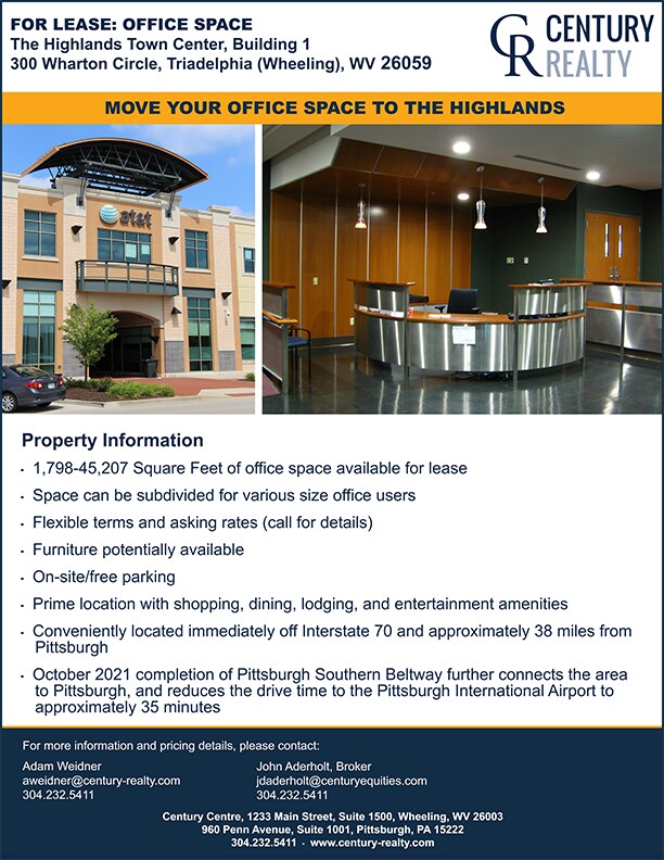 More details for 520-574 Cabela Dr, Triadelphia, WV - Multiple Space Uses for Lease