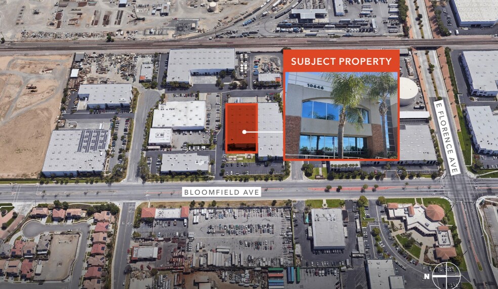 10646-10658 Bloomfield Ave, Santa Fe Springs, CA à louer - Photo du bâtiment - Image 2 de 4