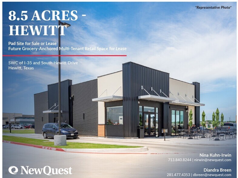 SWC of I-35 and South Hewitt Drive, Hewitt, TX à louer - Photo du bâtiment - Image 1 de 3