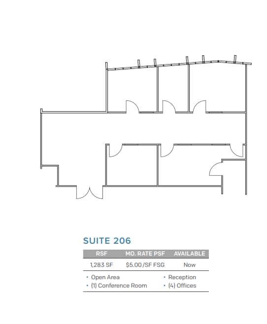 505 Coast Blvd S, La Jolla, CA for lease Floor Plan- Image 1 of 1