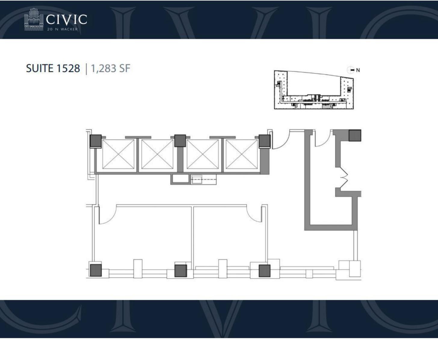 20 N Wacker Dr, Chicago, IL for lease Floor Plan- Image 1 of 1