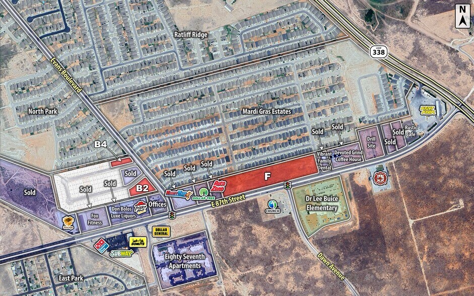 87th Street & Evans Blvd, Odessa, TX for sale - Building Photo - Image 1 of 3