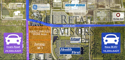 1150 Gateway Dr, Melbourne, FL - AÉRIEN  Vue de la carte - Image1