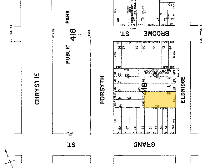 105-107 Eldridge St, New York, NY à vendre - Plan cadastral - Image 3 de 4