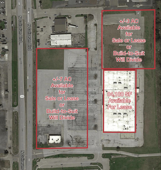 Coliseum Blvd, Fort Wayne, IN à vendre - Plan de site - Image 1 de 1