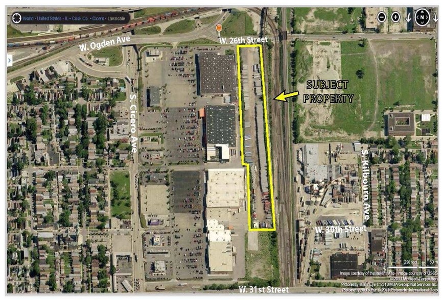 4701 W 26th St, Cicero, IL à louer - Aérien - Image 2 de 6