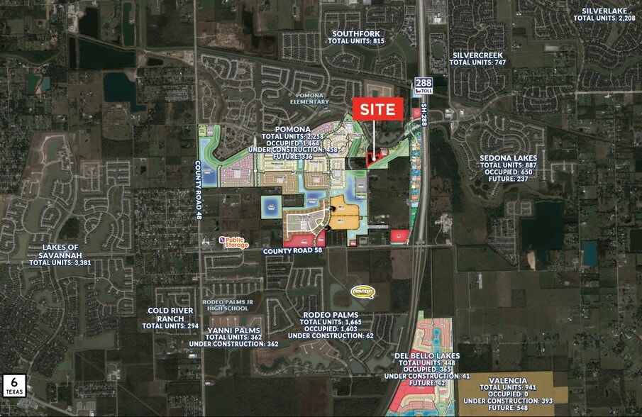 Pomona Pky, Manvel, TX for sale - Building Photo - Image 2 of 2