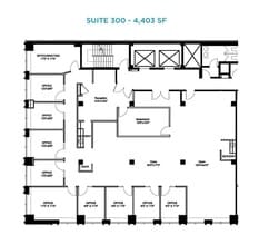 425 University Ave, Toronto, ON for lease Floor Plan- Image 1 of 1