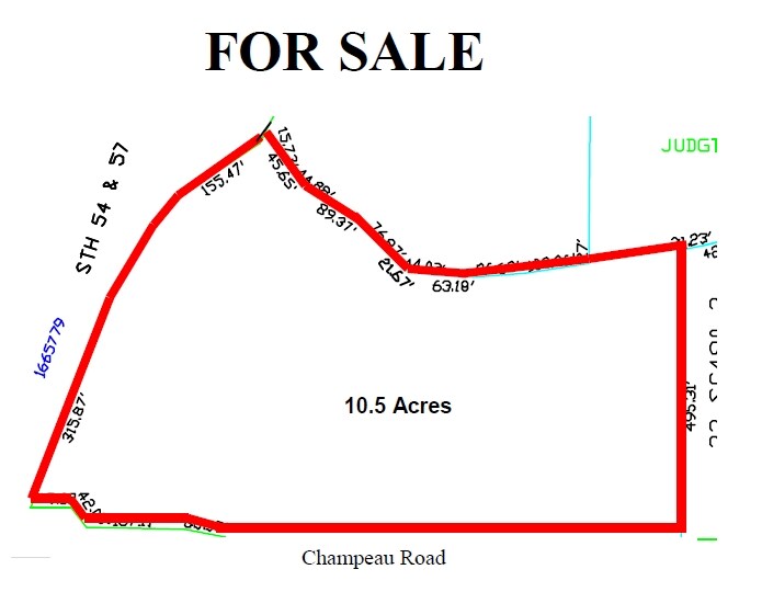 Champeau Road & Maloney Rd, Green Bay, WI à vendre - Photo du bâtiment - Image 3 de 4