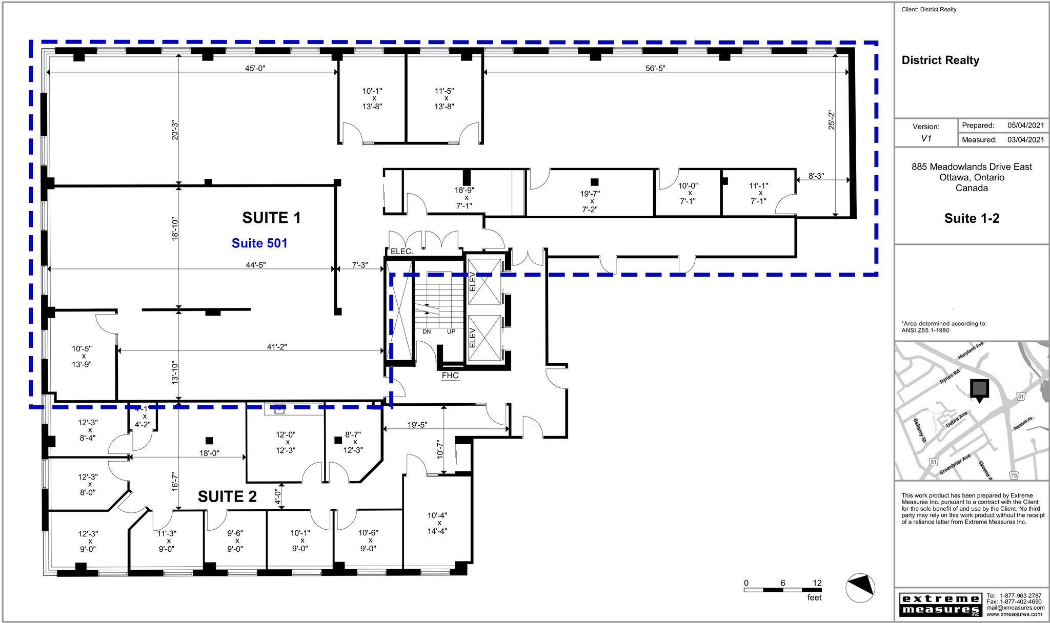 885 Meadowlands Dr, Ottawa, ON for lease Floor Plan- Image 1 of 1