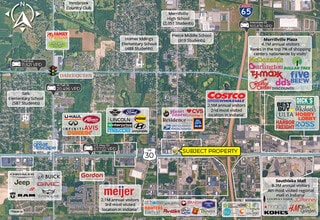 4 W 81st Ave, Merrillville, IN - AÉRIEN  Vue de la carte