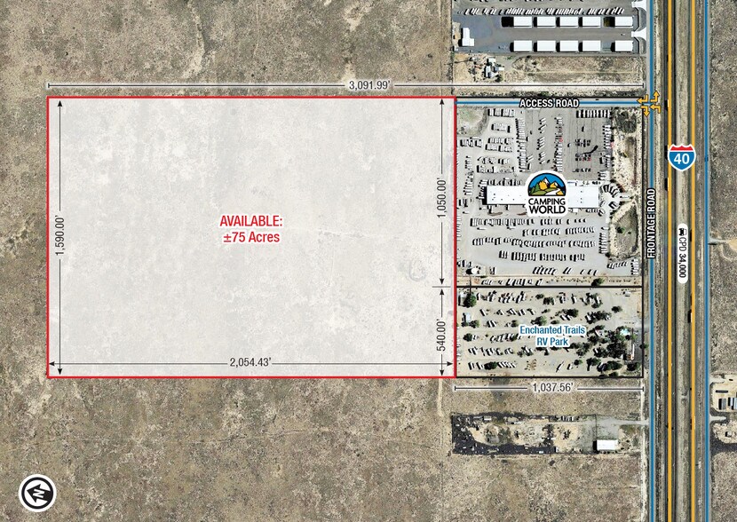 I-40 W Frontage Rd & Atrisco Vista Blvd, Albuquerque, NM for sale - Building Photo - Image 2 of 3