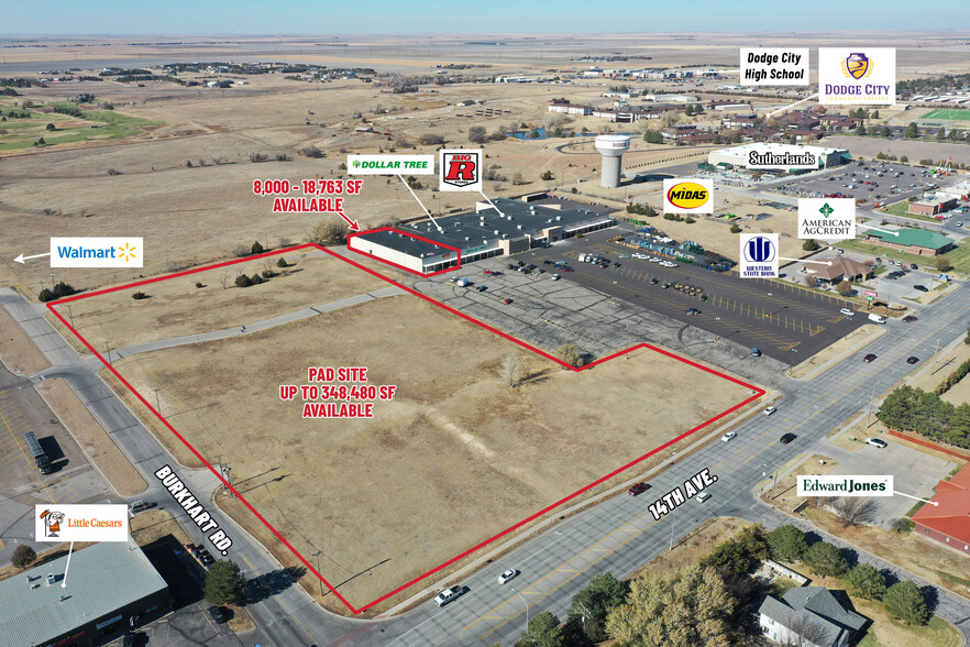 2101 14th Ave, Dodge City, KS for lease - Building Photo - Image 1 of 4