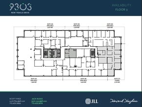 9303 New Trails Dr, The Woodlands, TX à louer Plan d’étage- Image 1 de 1