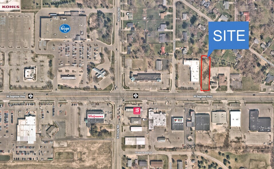 000 W Saginaw Hwy, Lansing, MI à vendre - Photo du bâtiment - Image 1 de 3