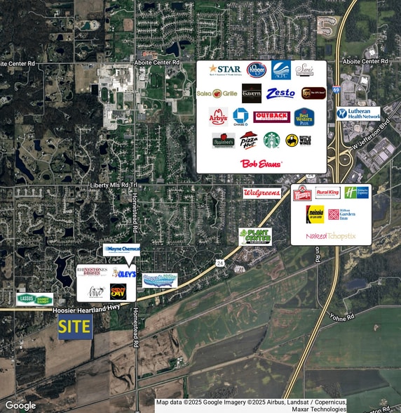 11808 Redding Dr, Fort Wayne, IN for sale - Aerial - Image 2 of 3