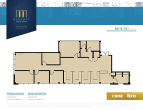 125 Rampart Way, Denver, CO à louer Plan d’étage- Image 1 de 2