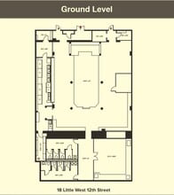 18 Little W 12th St, New York, NY for lease Floor Plan- Image 1 of 1