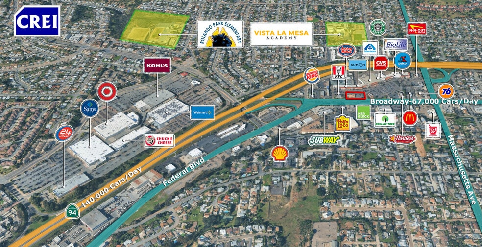 7060 Broadway, Lemon Grove, CA for lease - Building Photo - Image 2 of 7