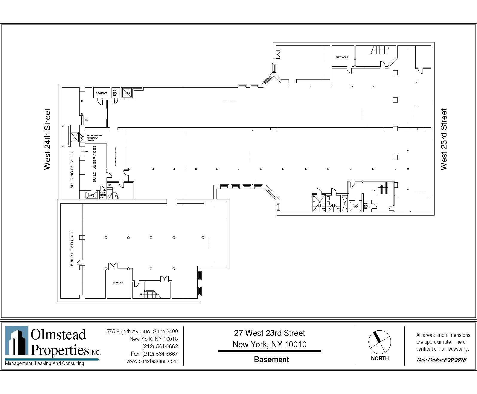 27-33 W 23rd St, New York, NY for lease Floor Plan- Image 1 of 3