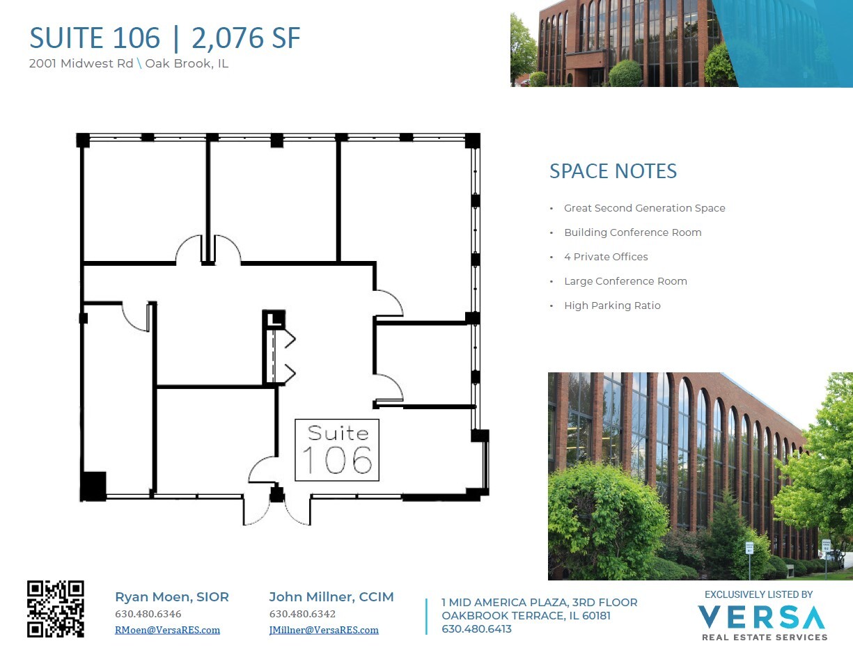 2001 Midwest Rd, Oak Brook, IL for lease Floor Plan- Image 1 of 1