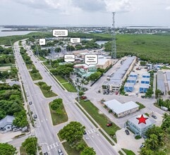 91760 Overseas Hwy, Tavernier, FL - AERIAL  map view