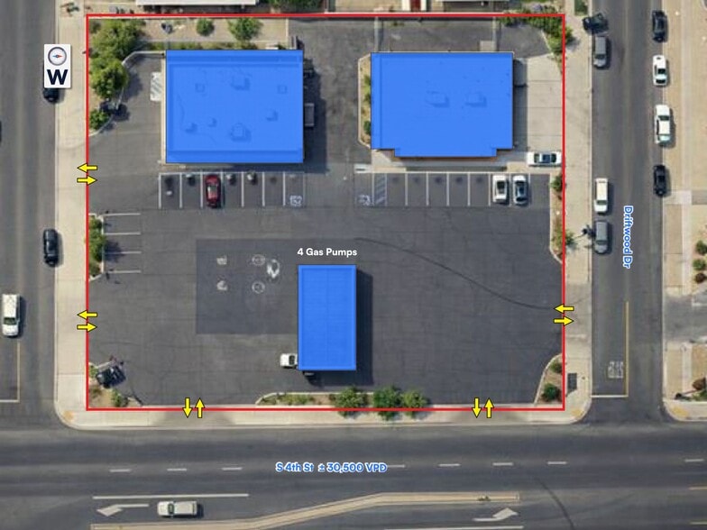 2050 S 4th St, El Centro, CA for sale - Aerial - Image 3 of 3