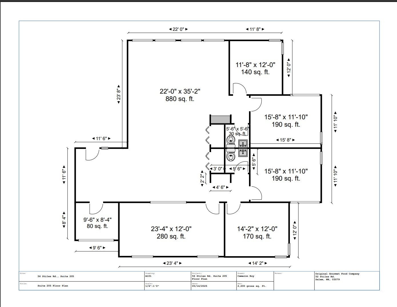 52-56 Stiles Rd, Salem, NH for lease Floor Plan- Image 1 of 16