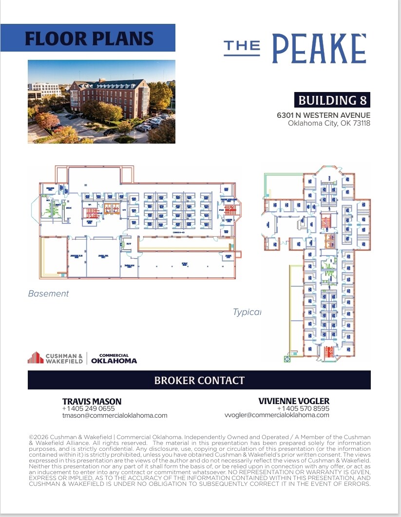 6301 N Classen Blvd, Oklahoma City, OK for lease Floor Plan- Image 1 of 2