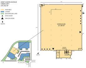 29983-29995 Ahern Ave, Union City, CA à louer Plan d  tage- Image 1 de 1