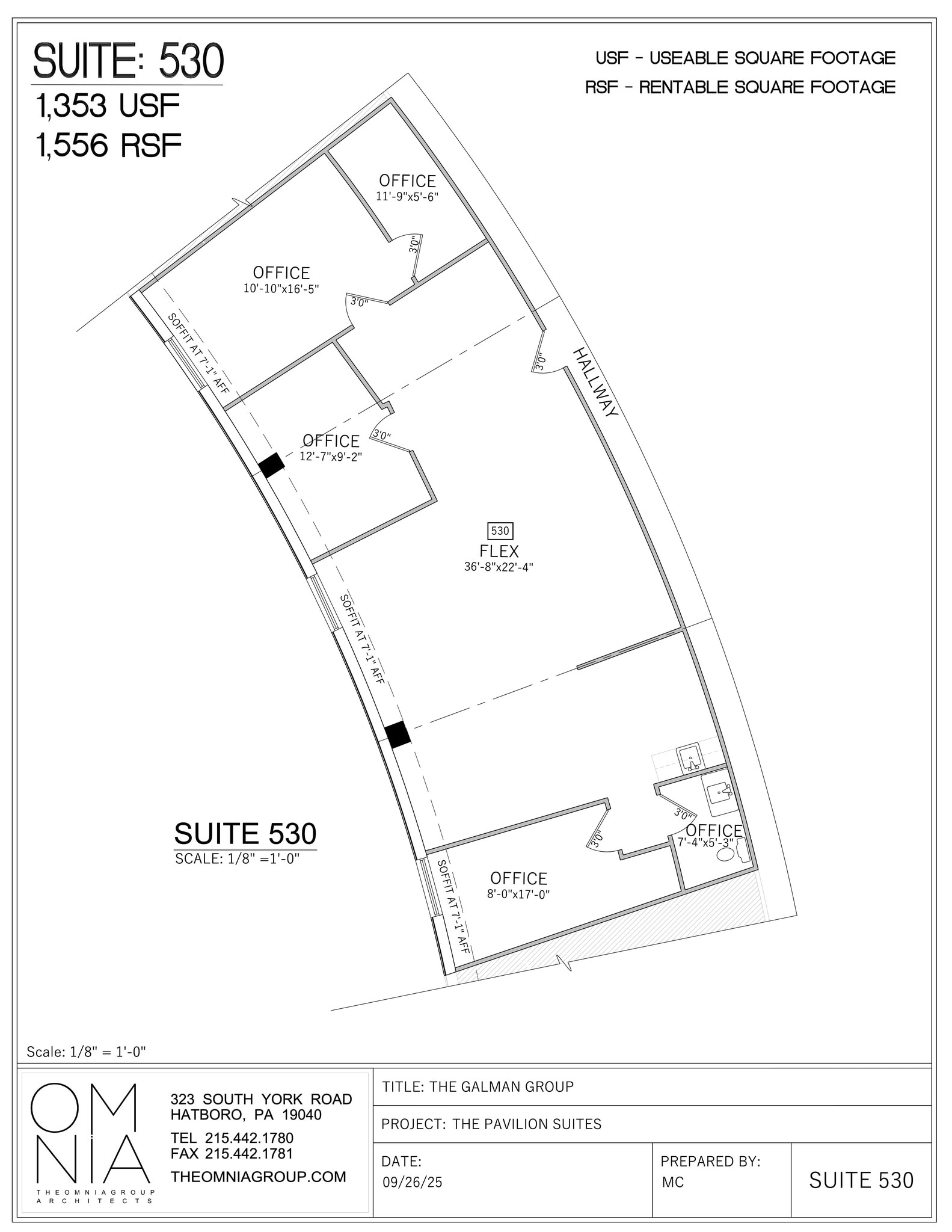 261 Old York Rd, Jenkintown, PA à louer Plan d’étage- Image 1 de 19