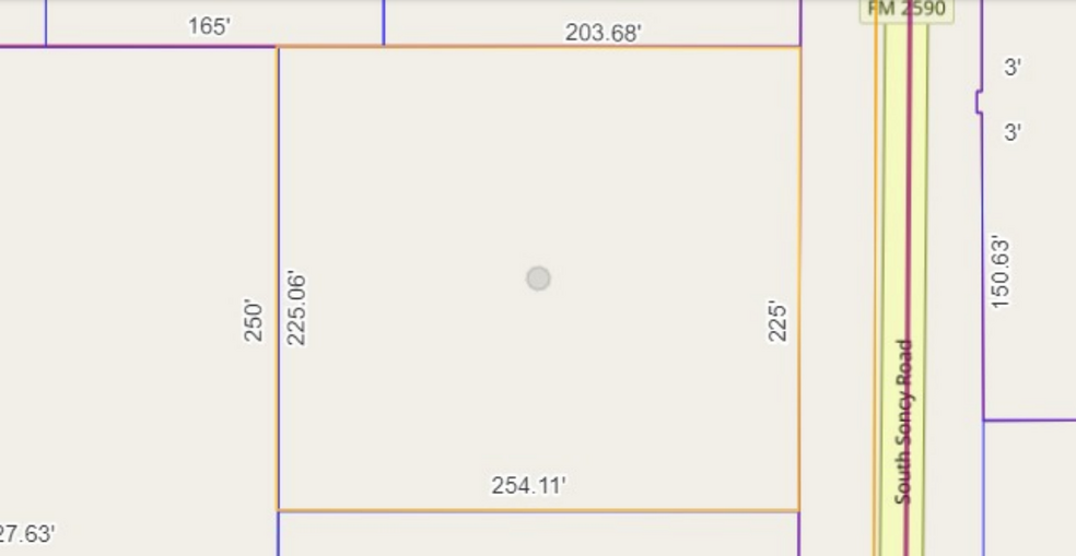 13590 FM 2590 (SONCY), Amarillo, TX à vendre - Plan cadastral - Image 3 de 8