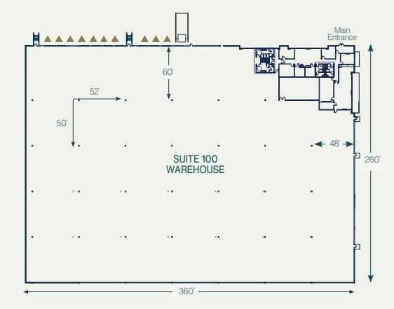 2020 Piper Ranch Rd, San Diego, CA à louer Plan d’étage- Image 1 de 4