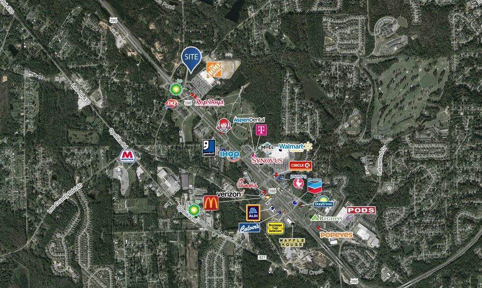 U.S. Hwy 280/431 & Phenix Dr, Phenix City, AL for sale - Building Photo - Image 1 of 2