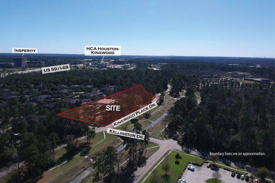 23650 Kingwood Place Dr, Kingwood, TX for sale - Aerial - Image 2 of 3