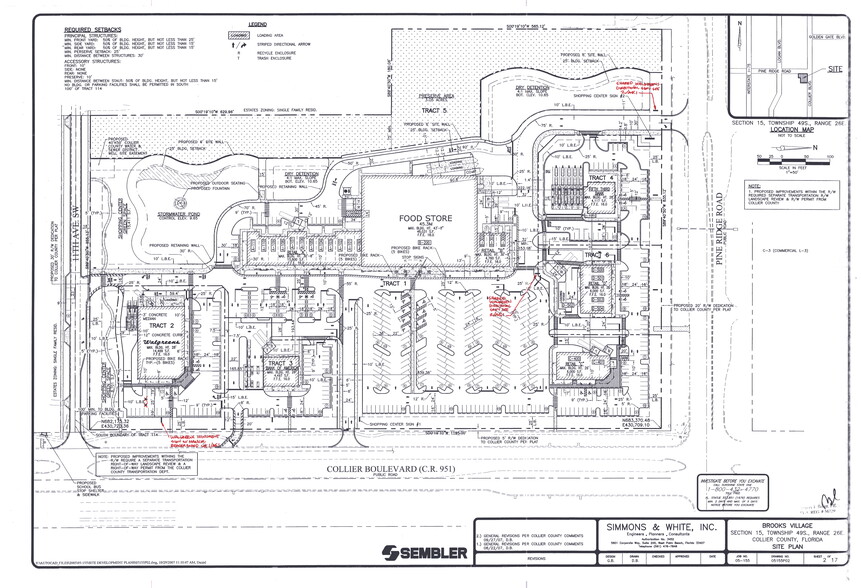 12955 Collier Blvd, Naples, FL à louer - Plan de site - Image 3 de 21