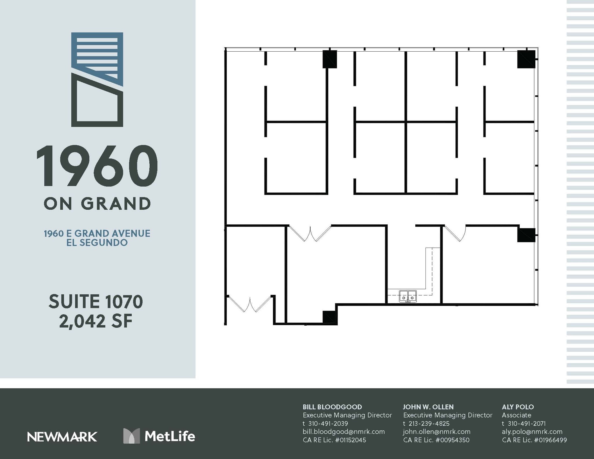 1960 E Grand Ave, El Segundo, CA for lease Floor Plan- Image 1 of 1