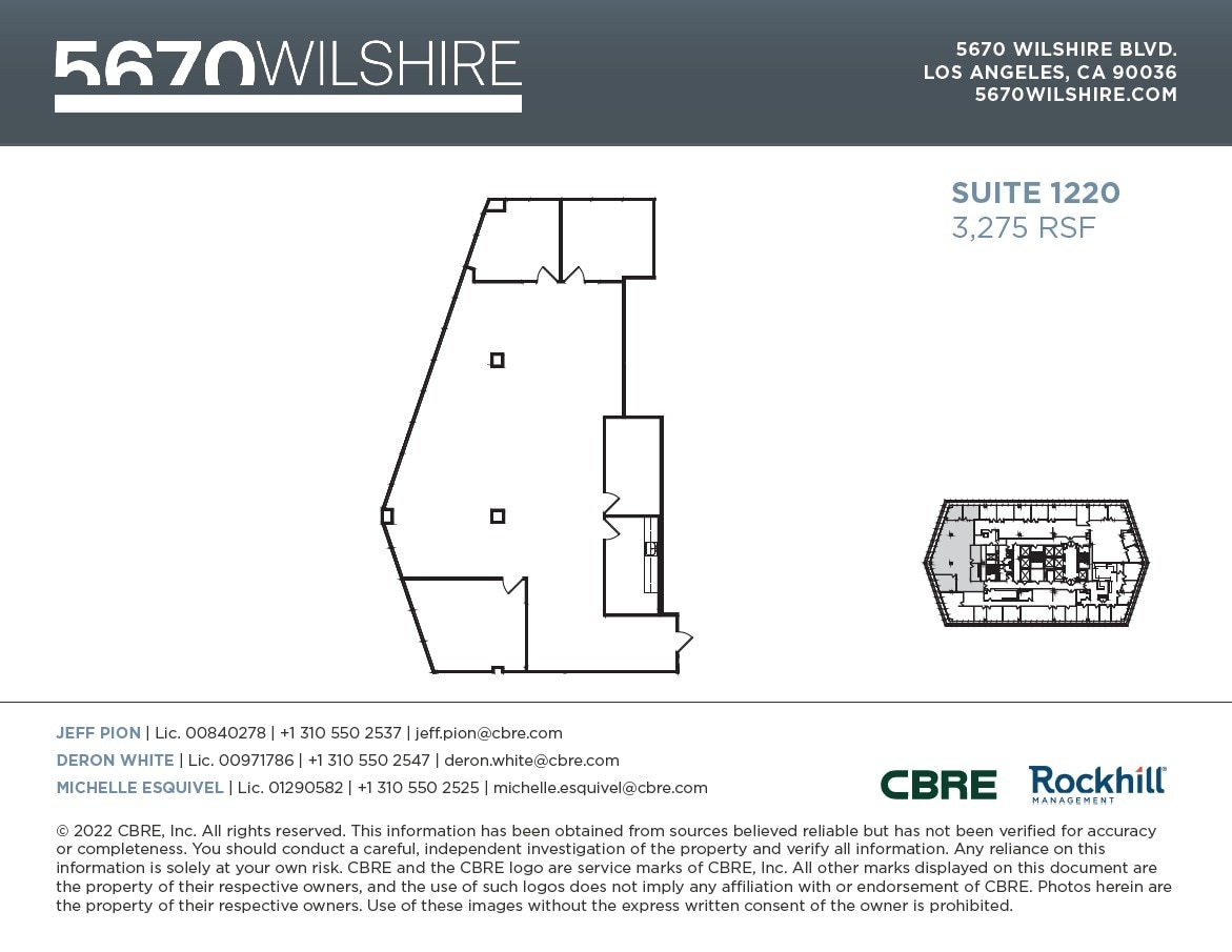 5670 Wilshire Blvd, Los Angeles, CA for lease Floor Plan- Image 1 of 1