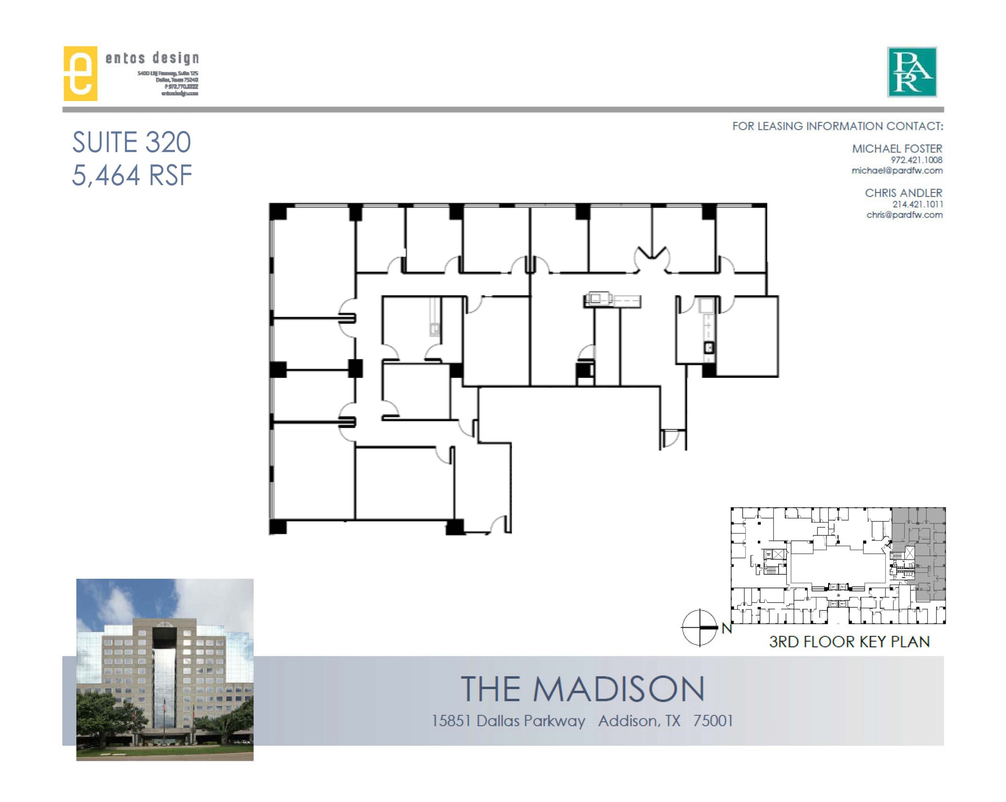 15851 Dallas Pkwy, Addison, TX for lease Floor Plan- Image 1 of 1