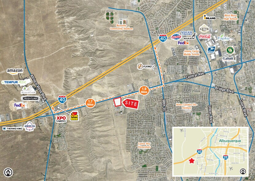 Central Ave SW & 118th Street, Albuquerque, NM à vendre - Photo du bâtiment - Image 2 de 5