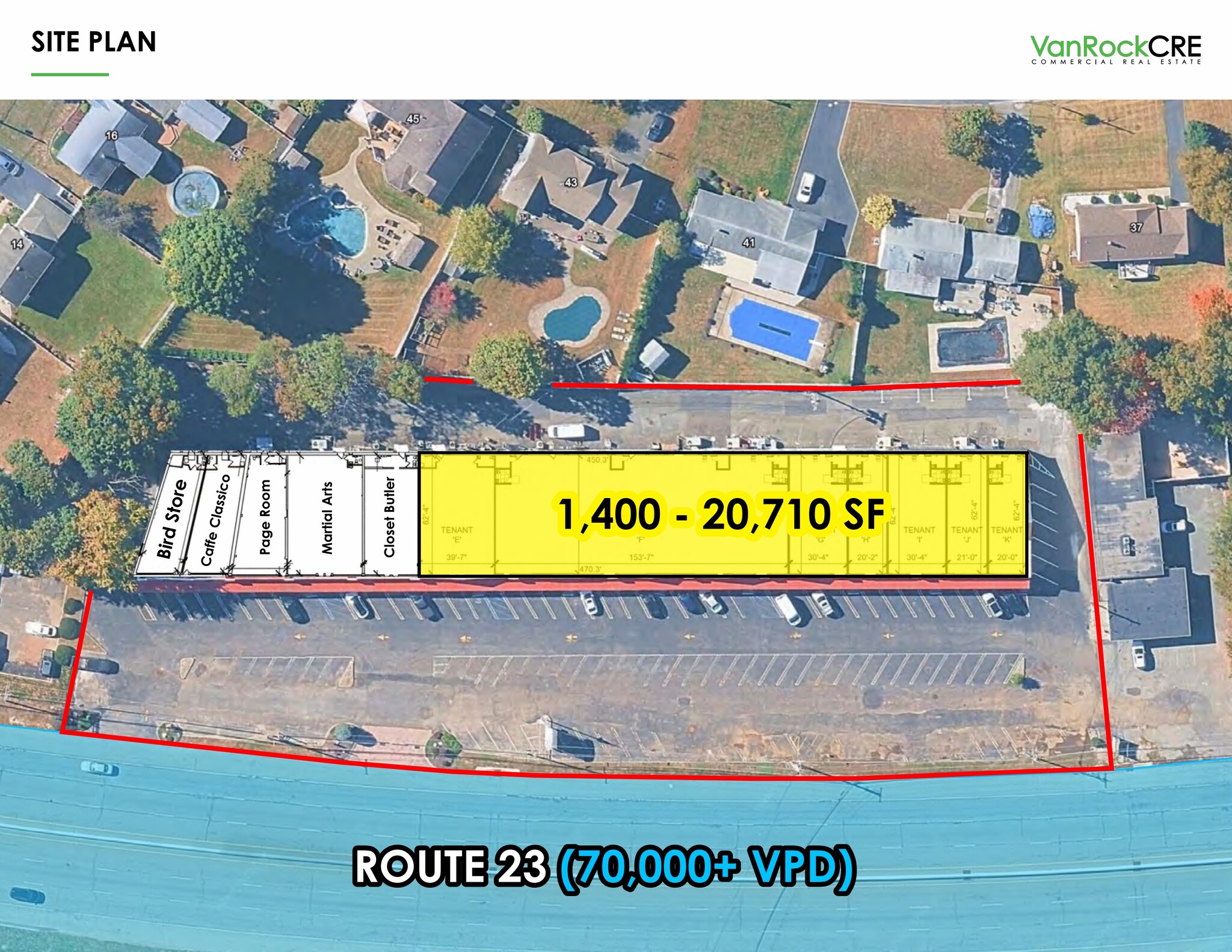 717 State Rt 23, Pompton Plains, NJ for lease Floor Plan- Image 1 of 1